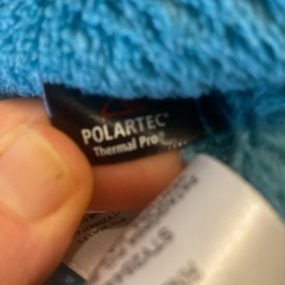 Patagonia Teal Fleece Jacket Medium - Picture 7 of 13